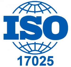 ISO/IEC 17025 accreditation certificate